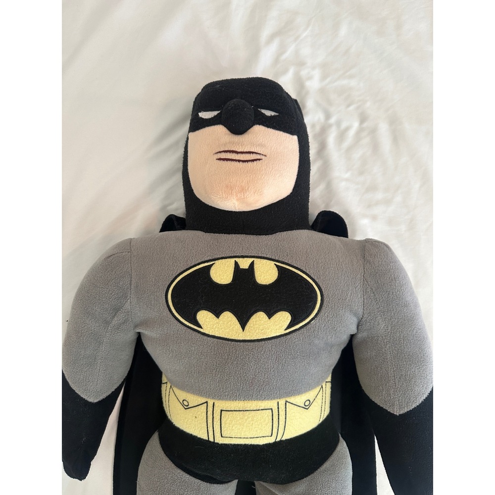 DC Comics Batman Large Plush Figure Grey Black 33 Inch Soft Toy 2008 Vintage - Picture 7 of 7
